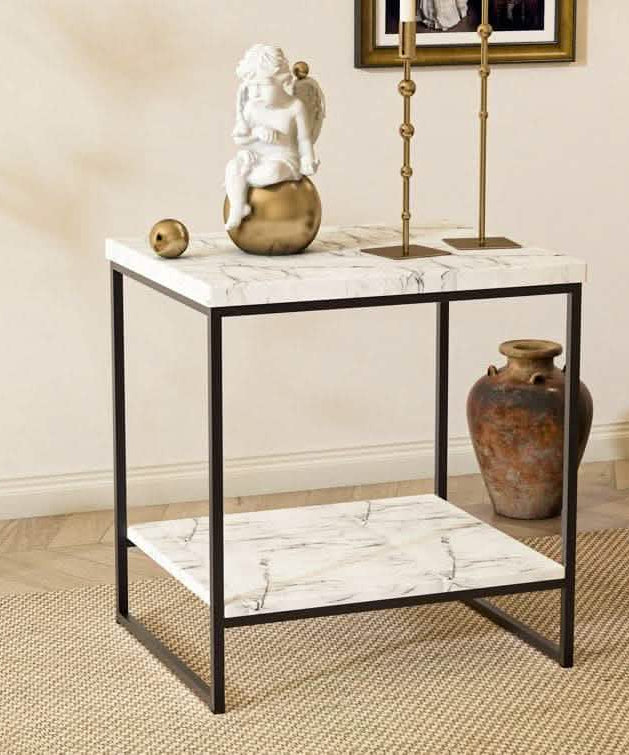 NArt8 - Side table with shelf