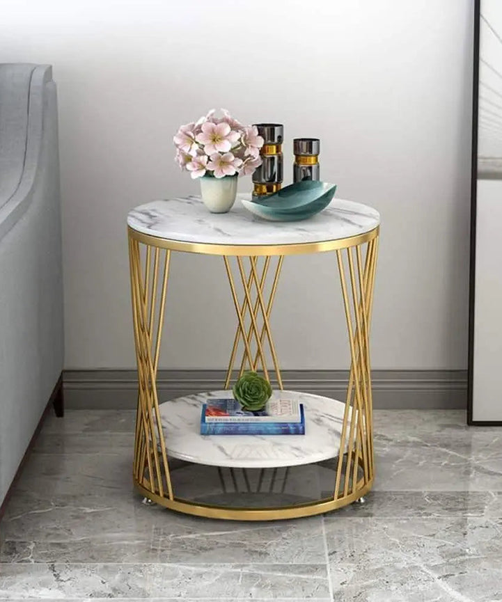 NArt44 - Side table with shelf