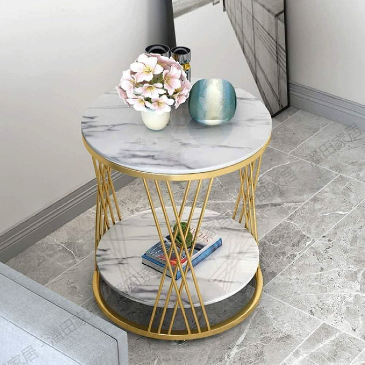 NArt44 - Side table with shelf