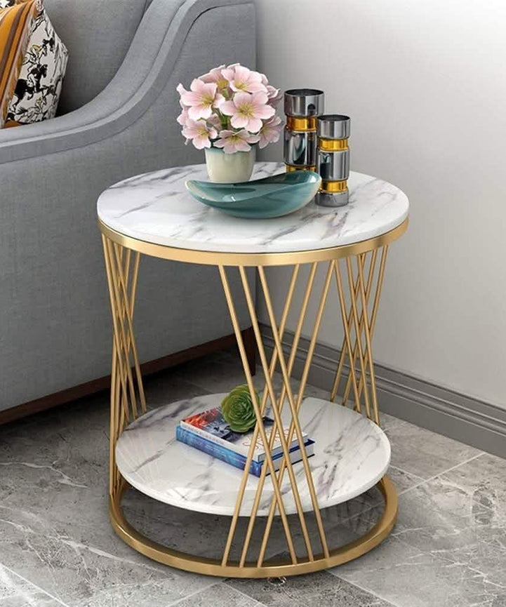 NArt44 - Side table with shelf