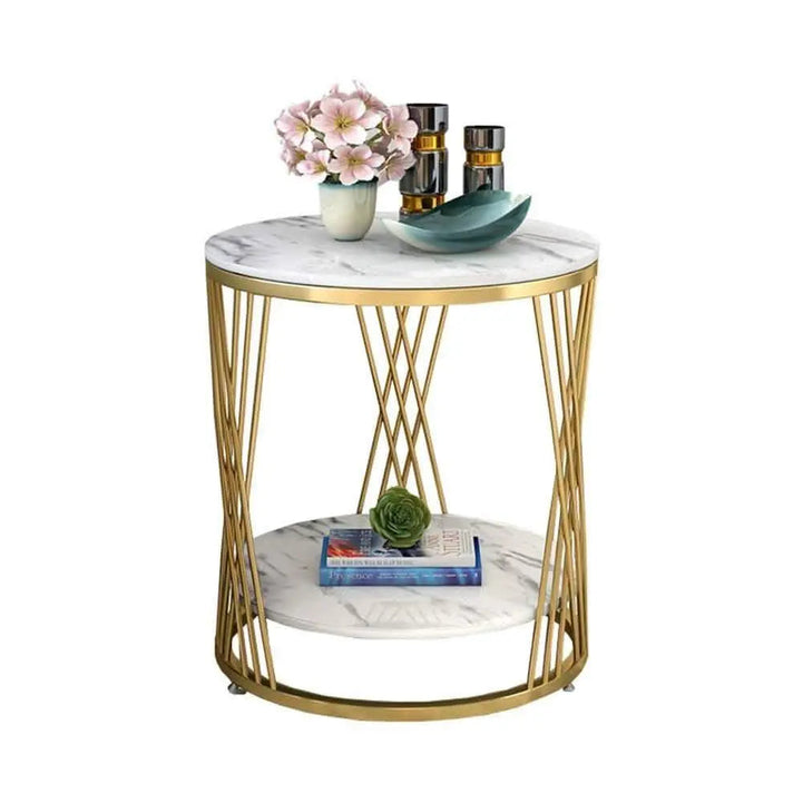 NArt44 - Side table with shelf