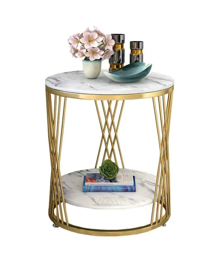 NArt44 - Side table with shelf