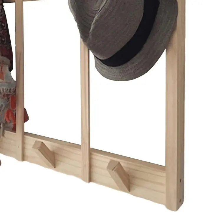 علاقة ملابس خشب موسكي 50*7*50 سم - ROD79 - Homix