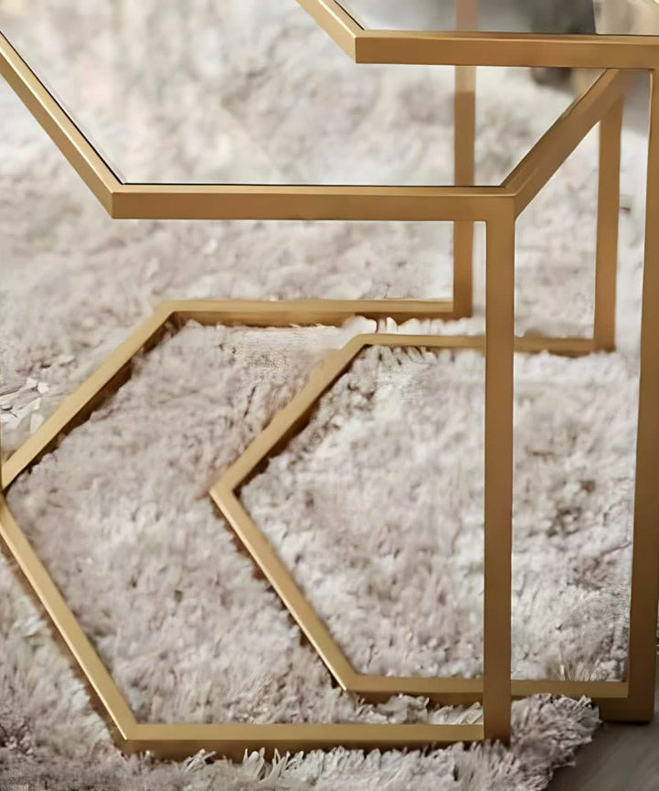 NArt198 - Glass Side Table