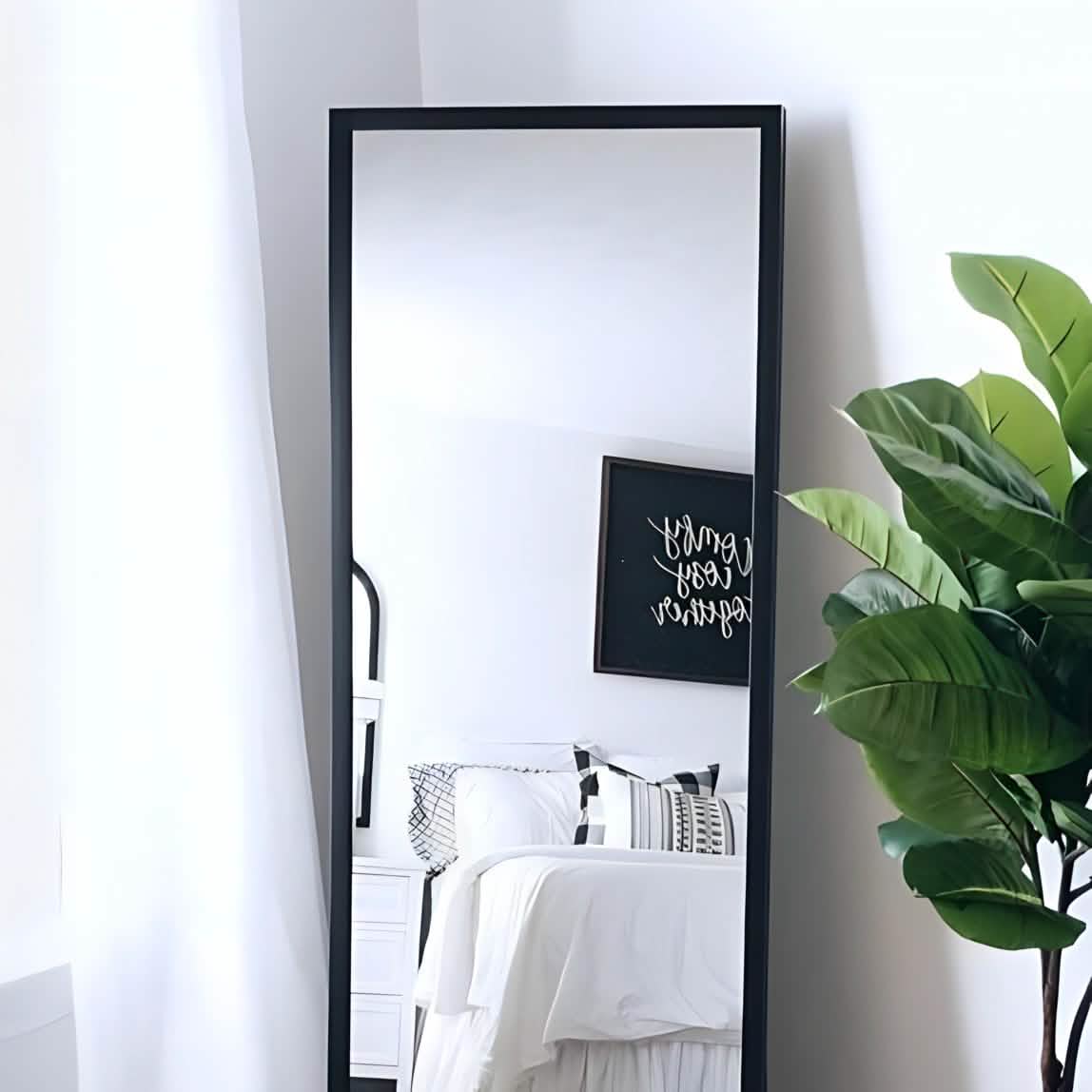 NArt169 - مرايا بإطار أسود