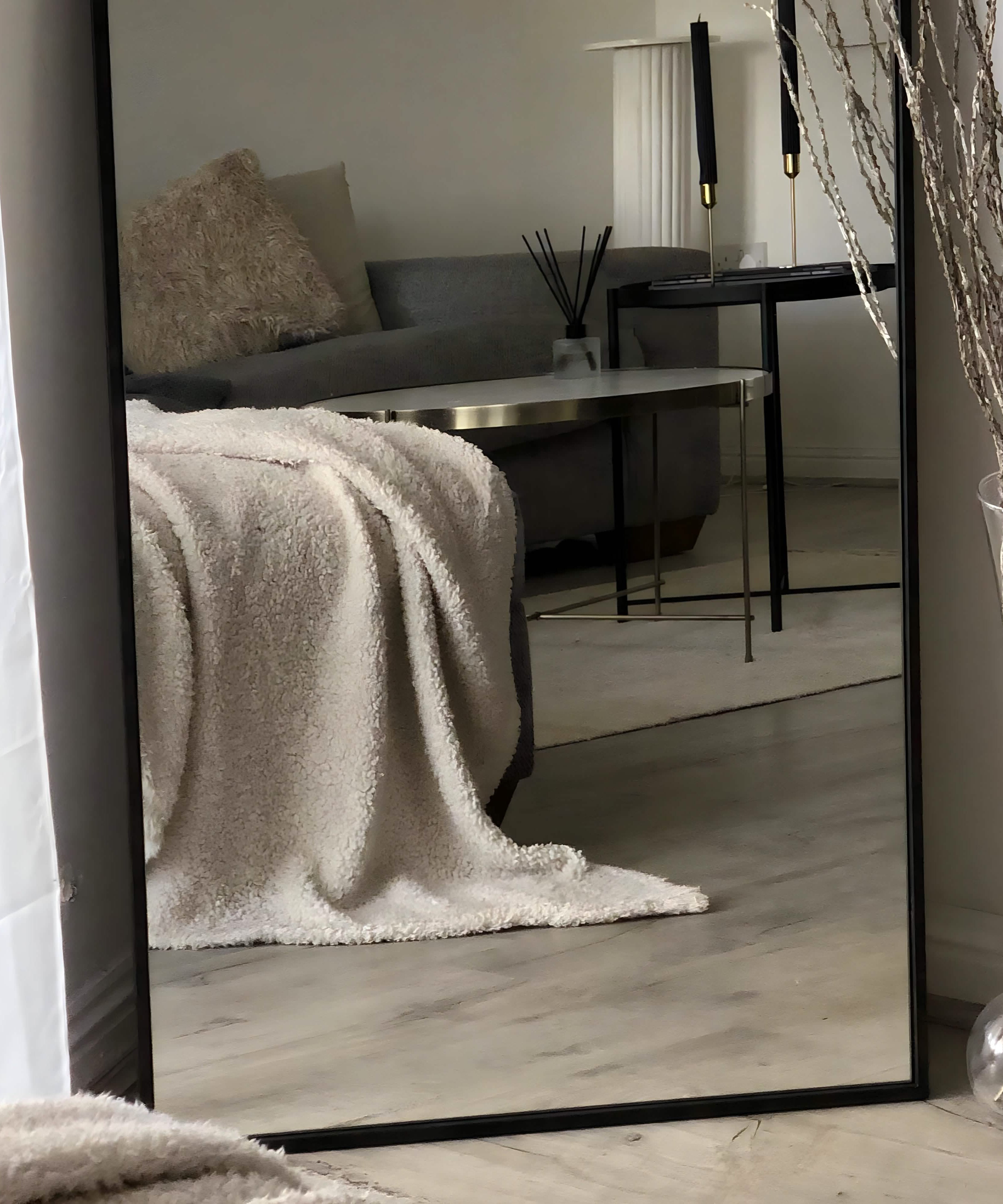 NArt165 - مرايا بإطار أسود