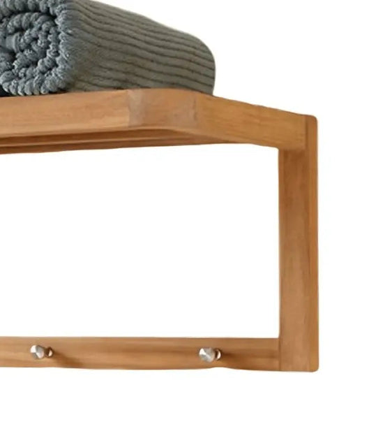 رف معلق خشب موسكي 55*30*30 سم - ROD65 - Homix