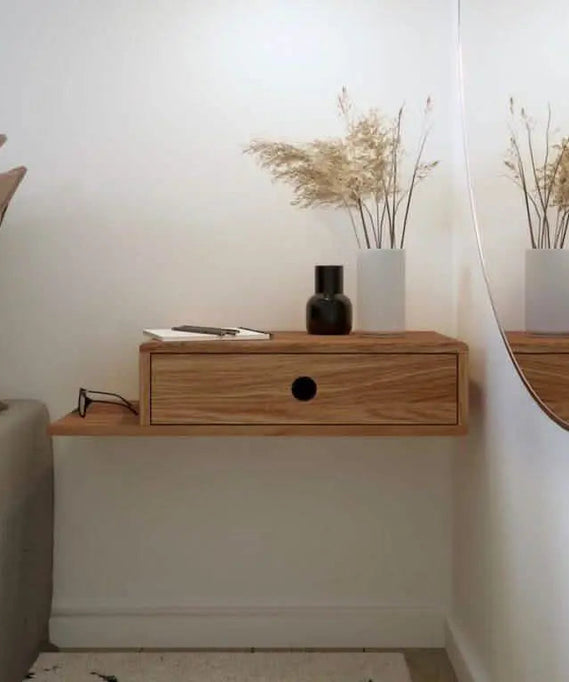 تسوق الأن من هومكس  كومود خشبي معلق 55*40*20 سم - ROD262 بأفضل سعر وأفضل جودة 