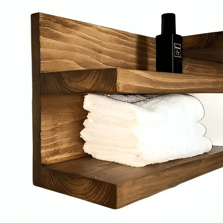 رف خشب موسكي 60*20*30 سم - ROD66 - Homix