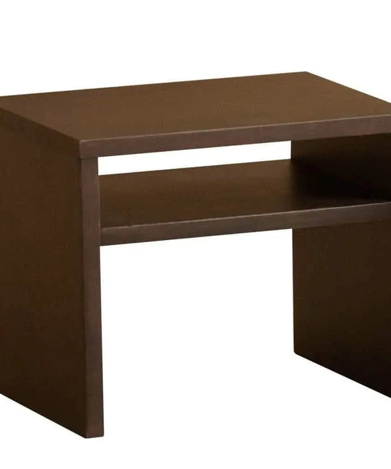 تسوق الأن من هومكس  ترابيزة جانبية خشب كونتر 60*35*40 سم - ROD114 بأفضل سعر وأفضل جودة 