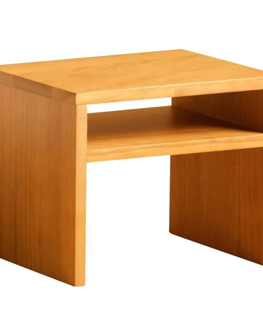 تسوق الأن من هومكس  ترابيزة جانبية خشب كونتر 60*35*40 سم - ROD114 بأفضل سعر وأفضل جودة 