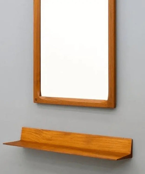 مرايا حائط برف خشب موسكي 60*3*110 سم - ROD149 - Homix