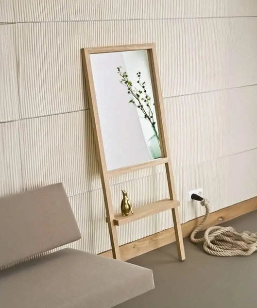 تسوق الأن من هومكس  مرايا مع رف خشب موسكي 60*5*170 سم - ROD158 بأفضل سعر وأفضل جودة 