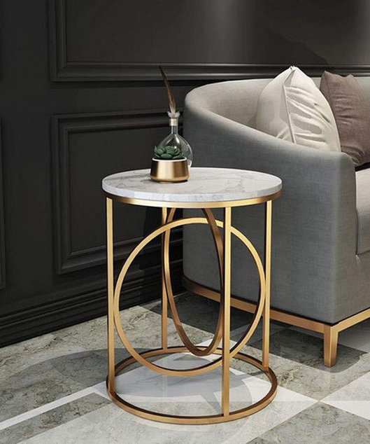 NArt189 - ترابيزة جانبية رخام