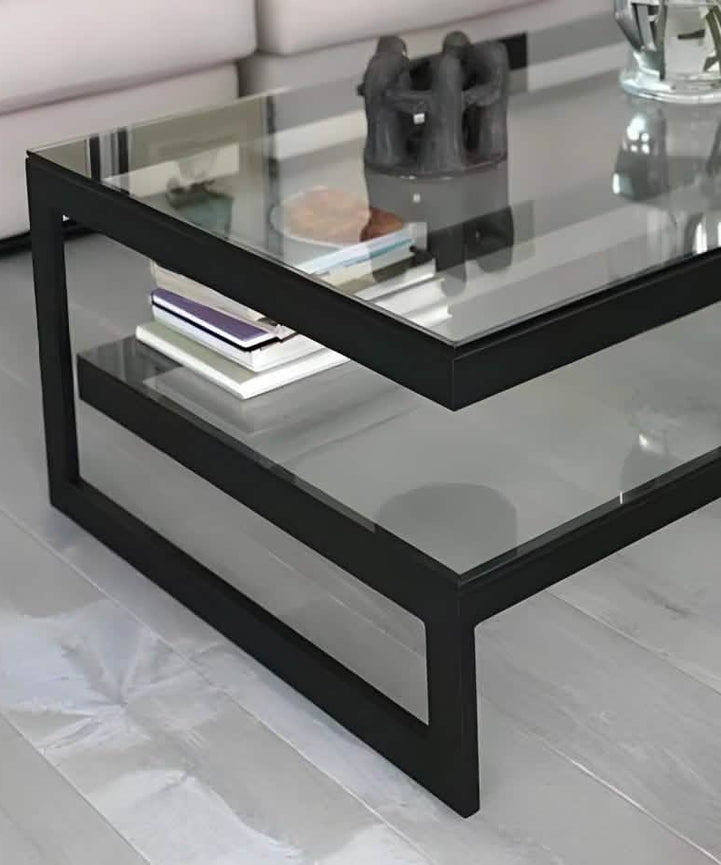 NArt220 - ترابيزة قهوة بسطح زجاج