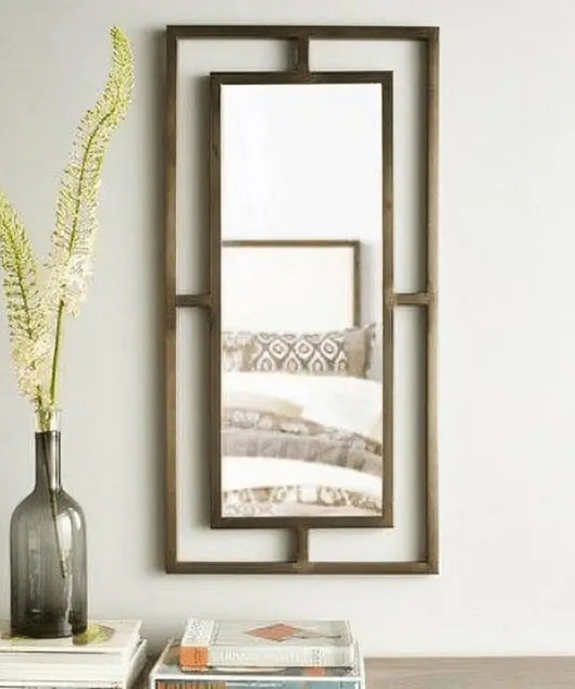 مرايا حائط خشب موسكي 65*3*120 سم - ROD152 - Homix