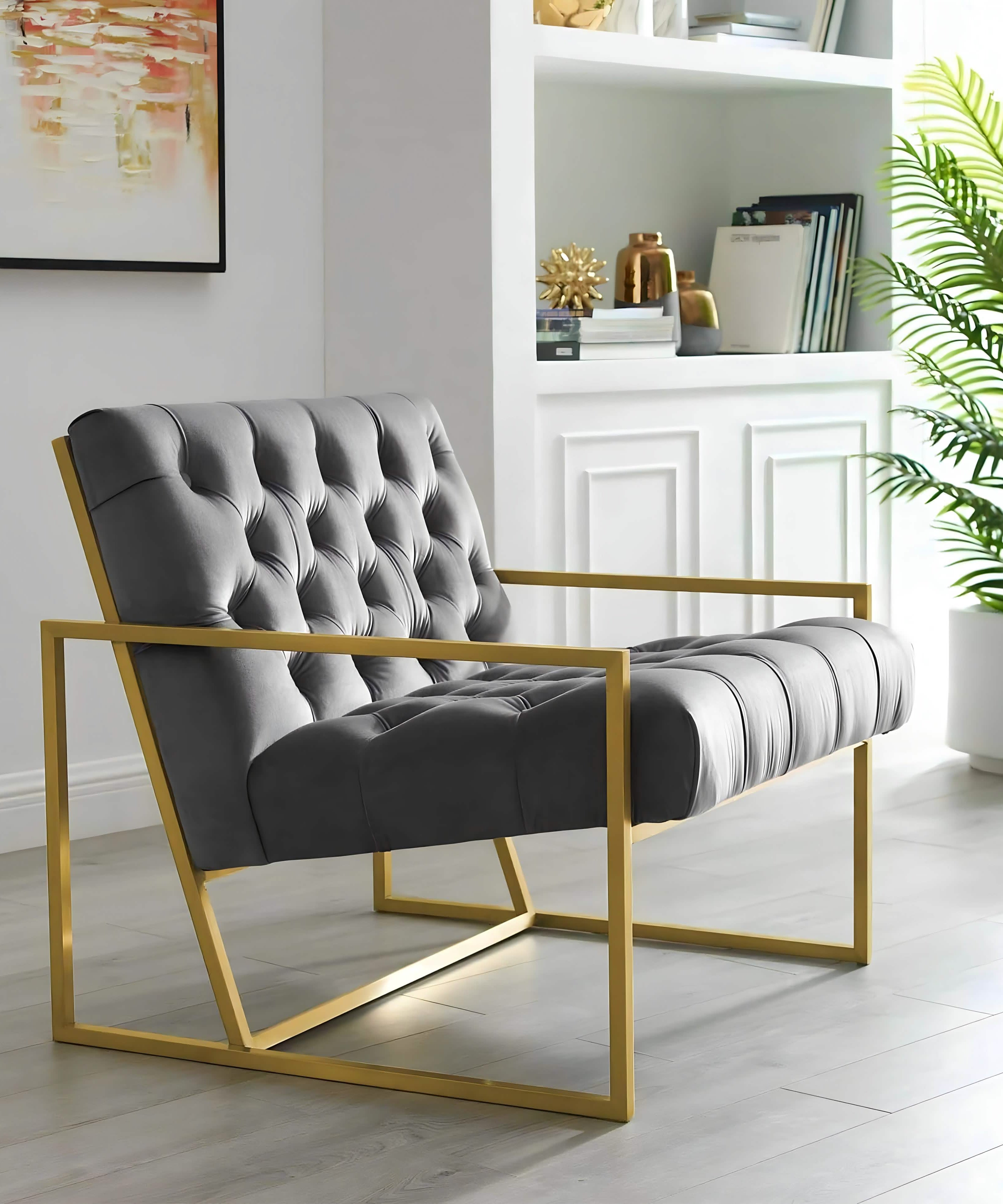 NArt270 - كرسي معدن