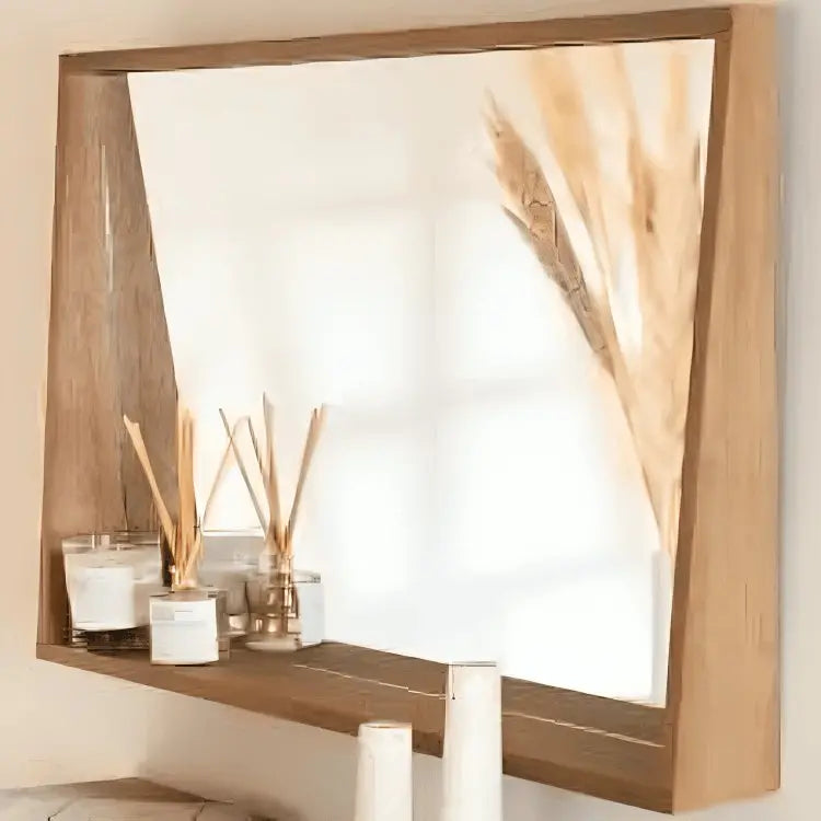 مرايا حمام خشب موسكي 70*12*45 سم - ROD16 - Homix