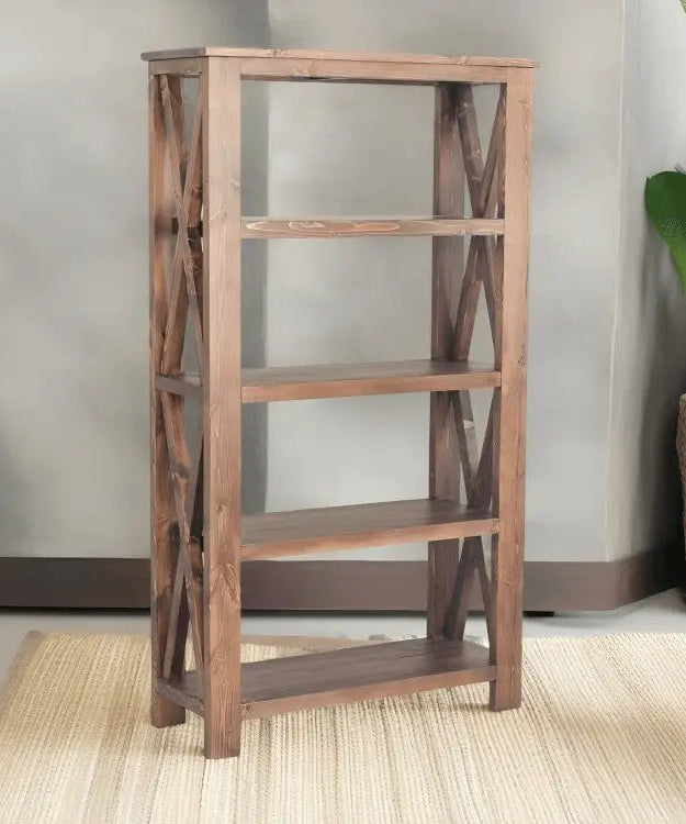 وحدة أرفف خشبية 75*30*170 سم - ROD300 - Homix