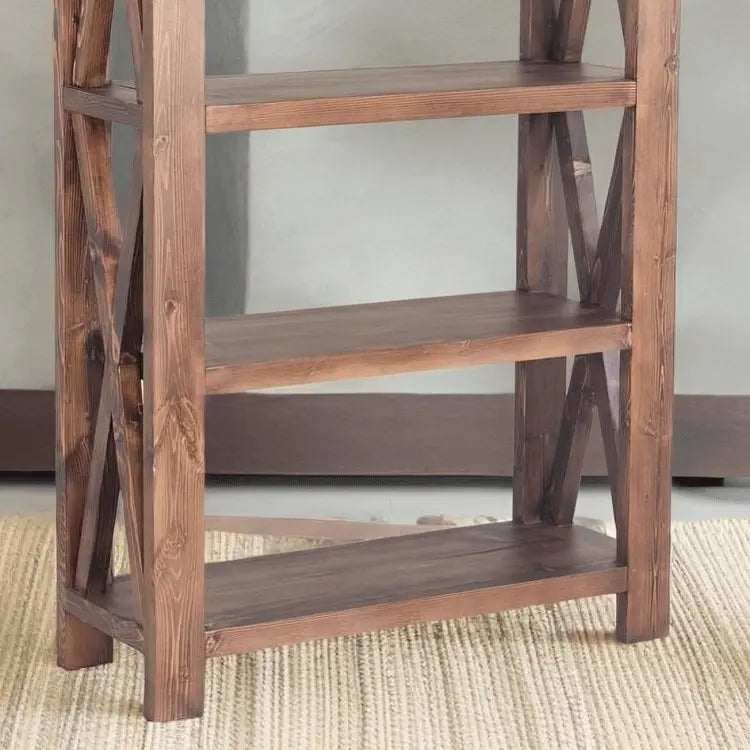 وحدة أرفف خشبية 75*30*170 سم - ROD300 - Homix