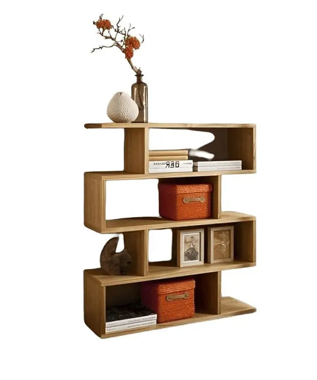 وحدة أرفف خشب كونتر 80*24*111 سم - ROD322 - Homix