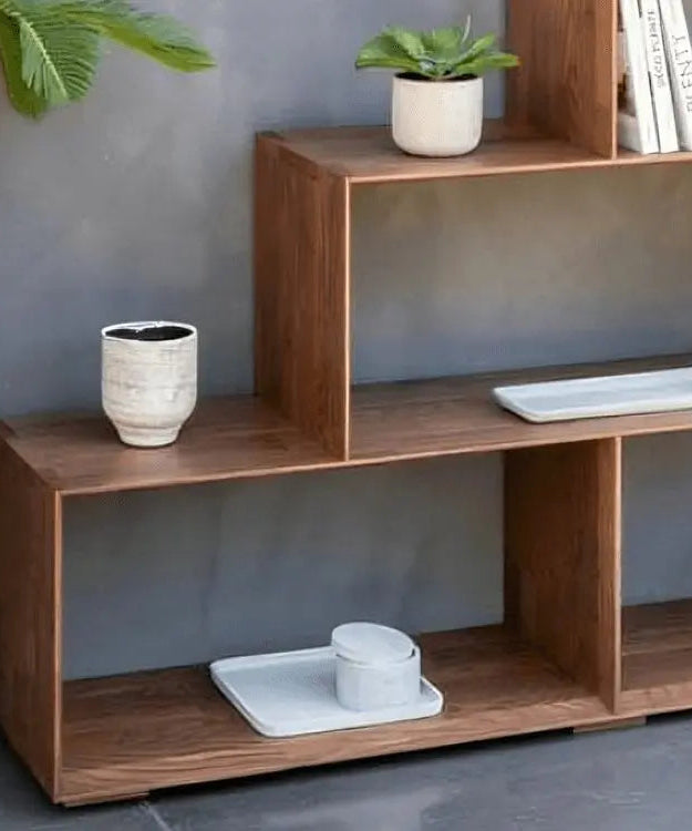 وحدة أرفف خشب كونتر 80*30*111 سم - ROD324 - Homix