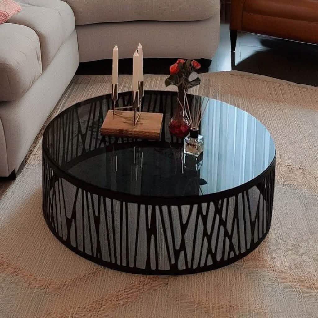 NArt58- ترابيزة قهوة دائرية