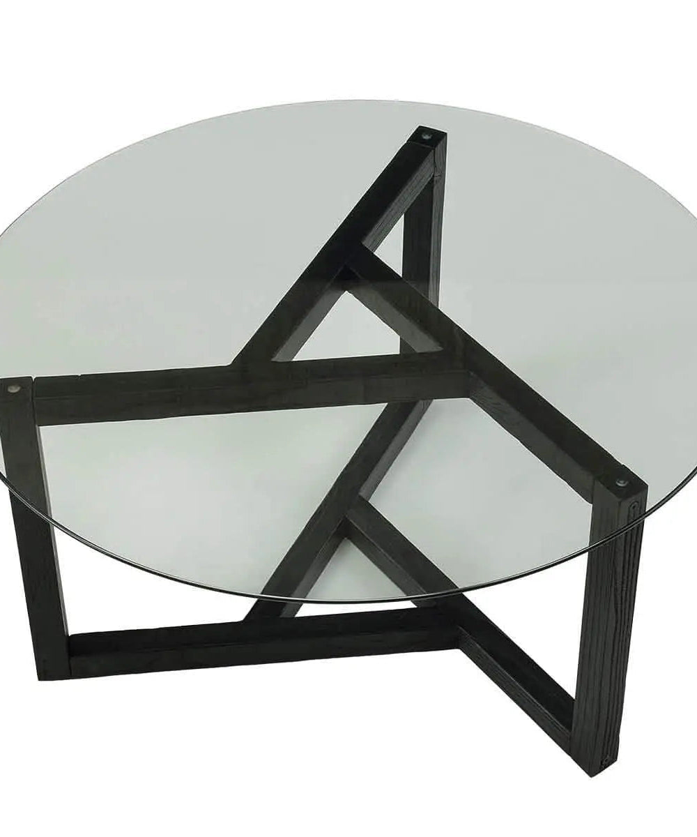 NArt39 - ترابيزة قهوة بسطح زجاج