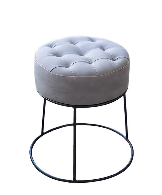 NArt253 - كرسي بار معدن و قماش