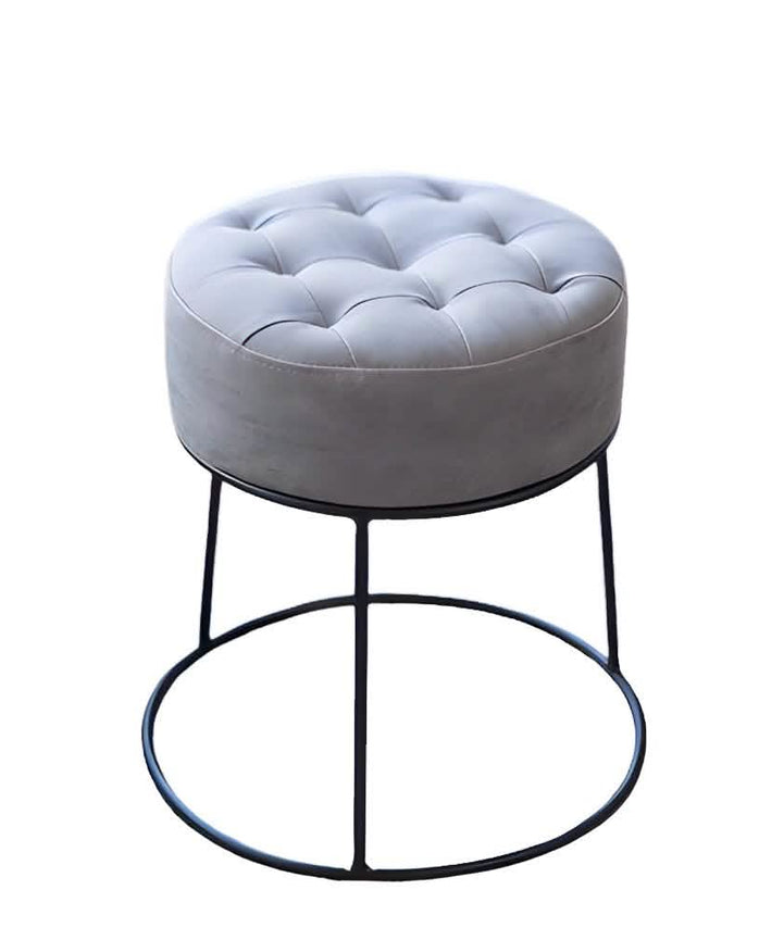 NArt253 - Metal and fabric bar chair