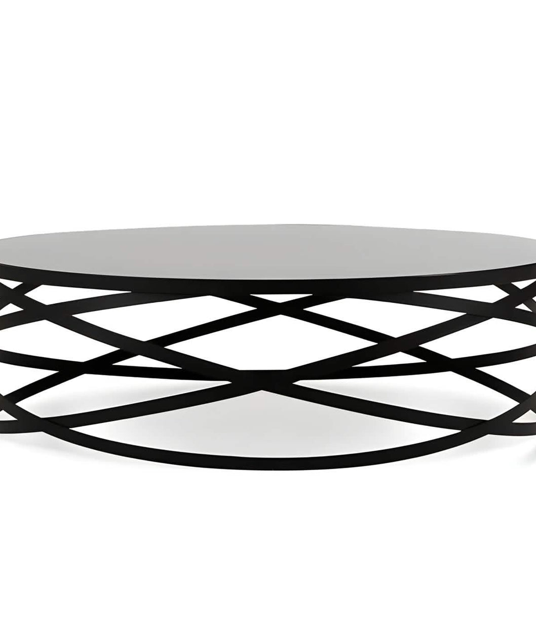 NArt215- ترابيزة قهوة بسطح زجاج