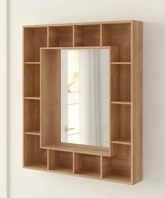 مرايا مزودة بوحدات تخزين 90*15*90 سم - ROD27 - Homix