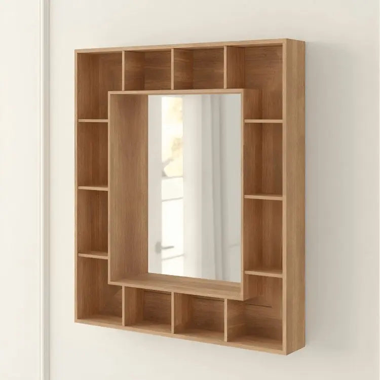 مرايا مزودة بوحدات تخزين 90*15*90 سم - ROD27 - Homix