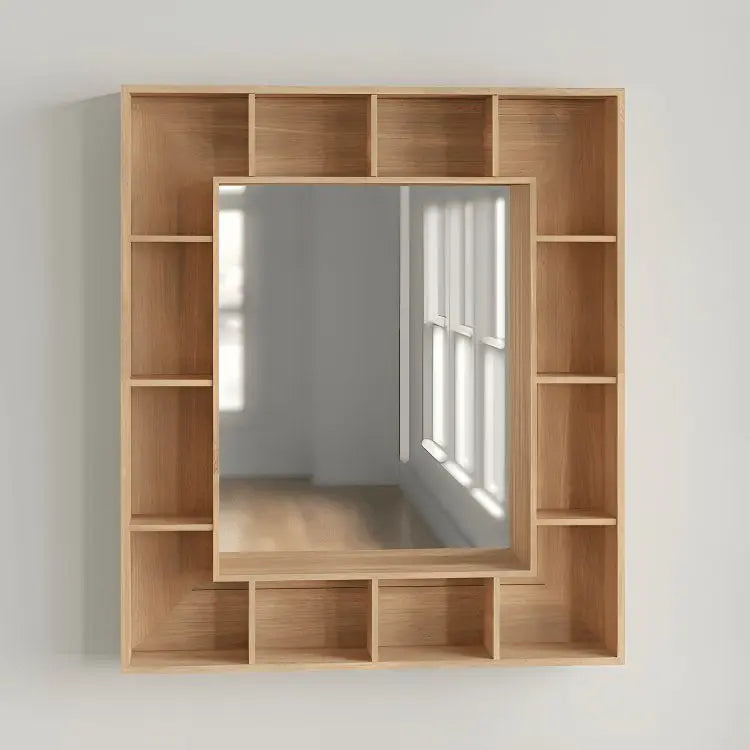 مرايا مزودة بوحدات تخزين 90*15*90 سم - ROD27 - Homix