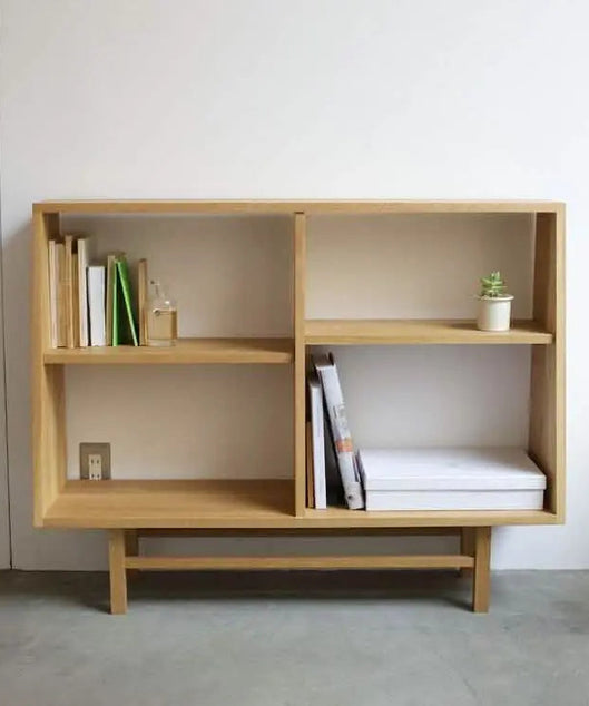 وحدة أرفف خشبية 90*29*85 سم - ROD320 - Homix