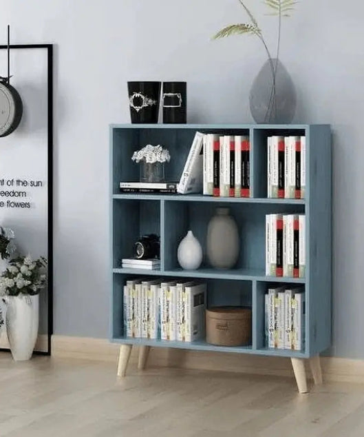 وحدة أرفف خشبية 90*30*111 سم - ROD336 - Homix