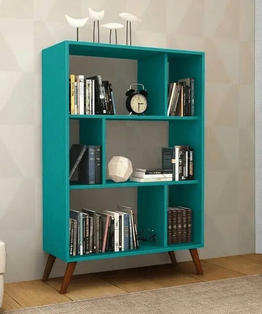 وحدة أرفف خشبية 90*30*111 سم - ROD336 - Homix