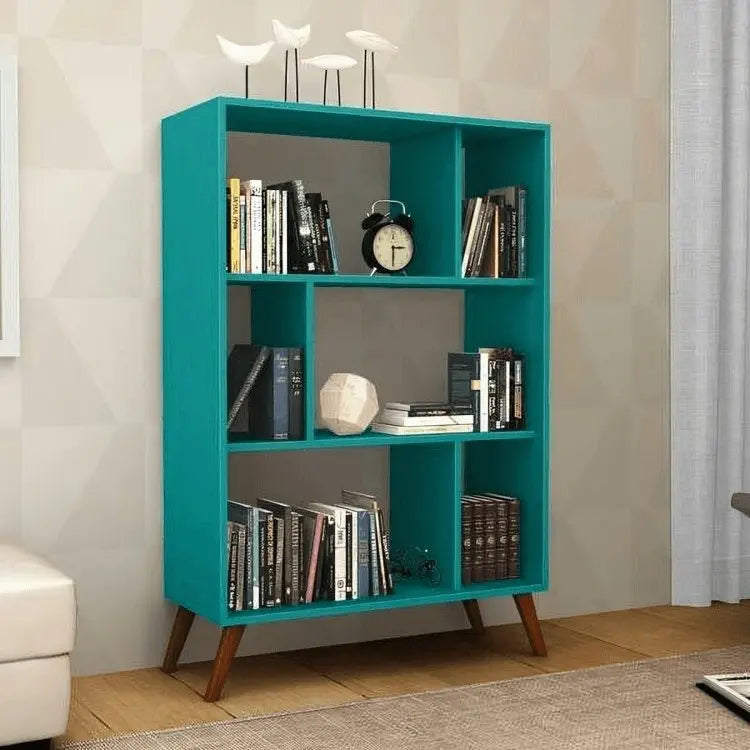 وحدة أرفف خشبية 90*30*111 سم - ROD336 - Homix