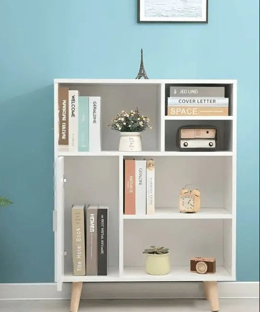 وحدة أرفف خشبية 90*30*115 سم - ROD334 - Homix