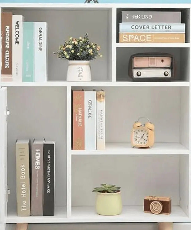 وحدة أرفف خشبية 90*30*115 سم - ROD334 - Homix