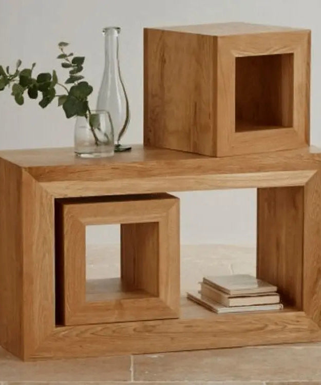 ثلاث ترابيزات متداخلة 90*35*50 سم - ROD90 - Homix