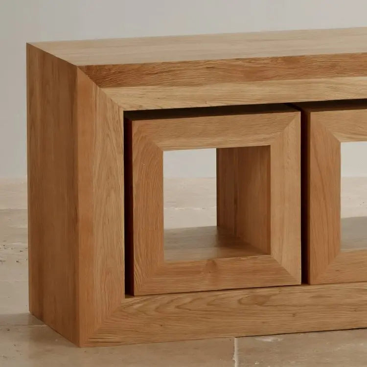 ثلاث ترابيزات متداخلة 90*35*50 سم - ROD90 - Homix