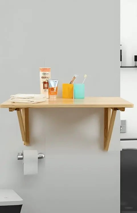 رف معلق خشب عزيزي 90*55*35 سم - ROD146 - Homix