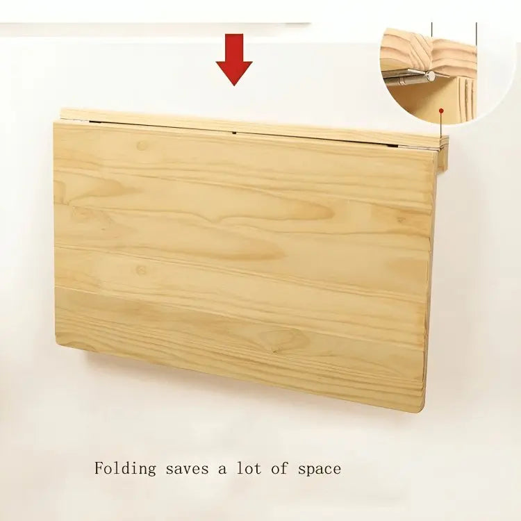 رف معلق خشب عزيزي 90*55*35 سم - ROD146 - Homix