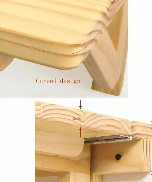 رف معلق خشب عزيزي 90*55*35 سم - ROD146 - Homix