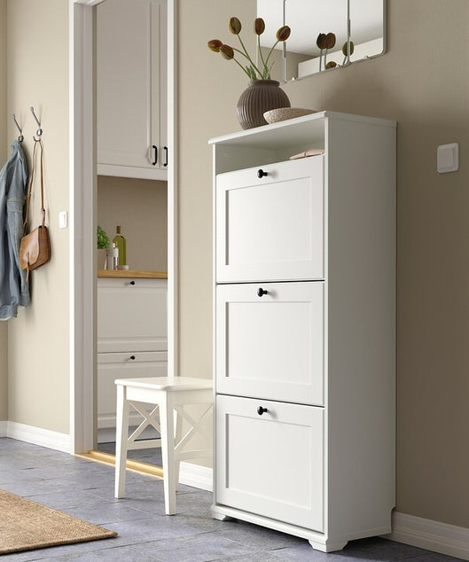 White 3-door boot rack - ART.W.AW5007