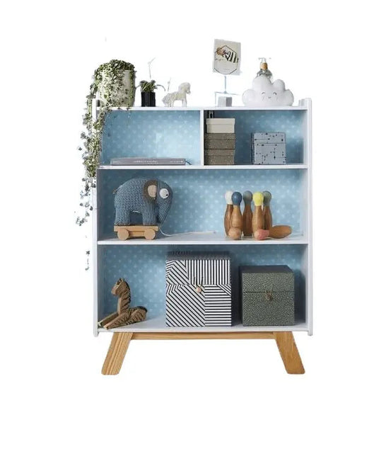 وحدة أرفف خشبية 95*30*130 سم - ROD333 - Homix