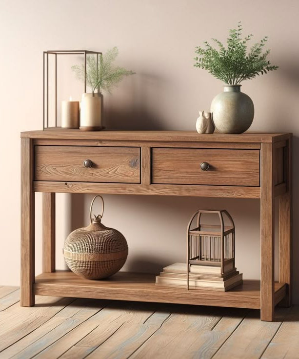 Wooden console - ART.W.AW1345