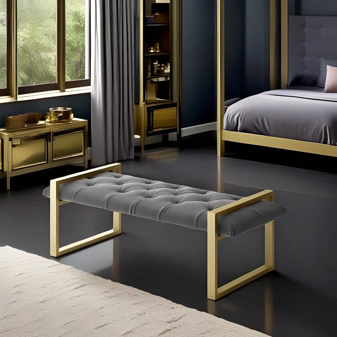 NArt227 - بانكيت معدن ذهبي