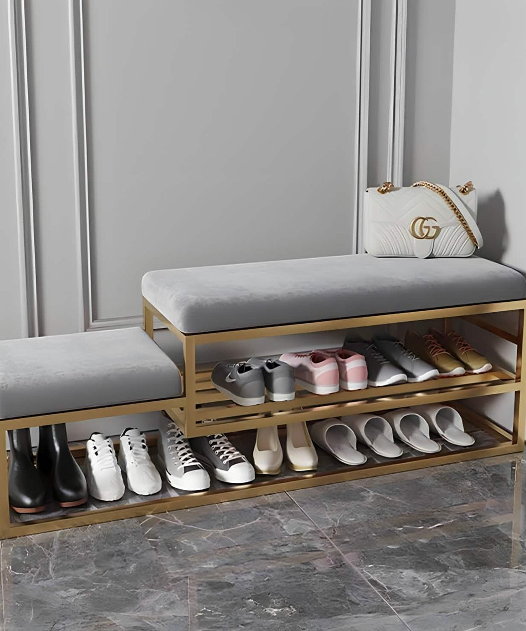 NArt228 - بانكيت معدن ذهبي